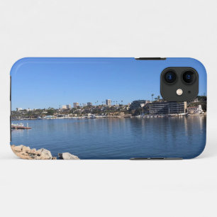 View from the Wedge, Newport Beach, California iPhone 11 Case