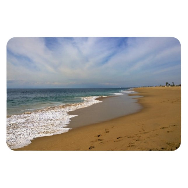 View from the Wedge, Newport Beach, California Magnet (Horizontal)