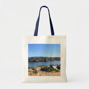 View from the Wedge, Newport Beach, California Tote Bag