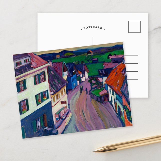 View from the Window of the Griesbräu | Kandinsky Postcard (Creator Uploaded)
