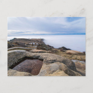 View from Treskavec Monastery, Prilep, Macedonia Postcard