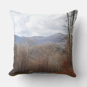 View in the Mountains Cushion