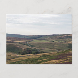View in the Peak District, Derbyshire Postcard