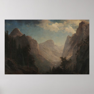 View in the Yosemite Valley Poster