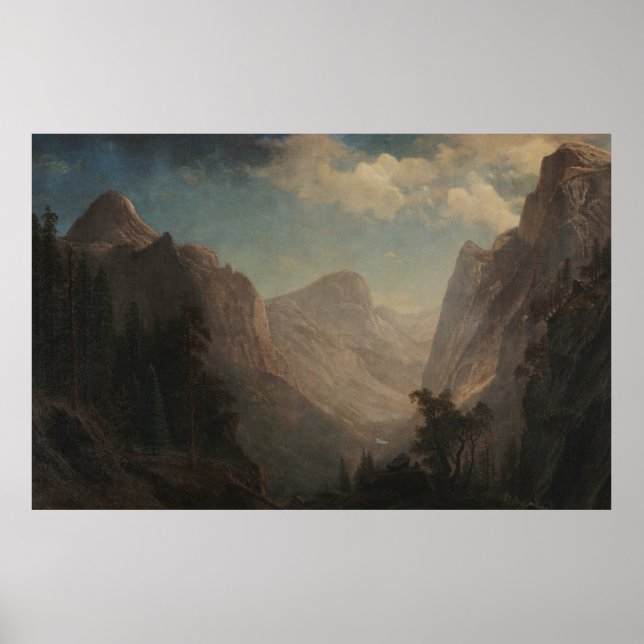 View in the Yosemite Valley Poster (Front)