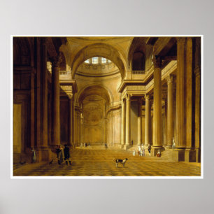 View Inside Pantheon Poster