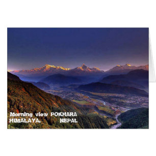View Landscape : HIMALAYA POKHARA NEPAL