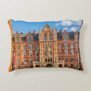 View London Royal College of Music at sunset from  Decorative Cushion