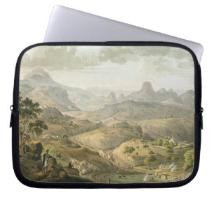 View near the Village of Asceriah, in Abyssinia, e Laptop Sleeve