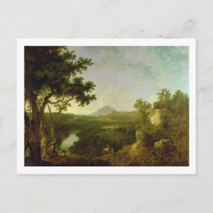View Near Wynnstay, the Seat of Sir Watkin William Postcard