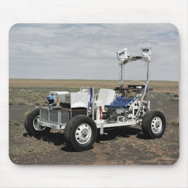 View of a 1-G Lunar Rover Vehicle Mouse Pad (Front)