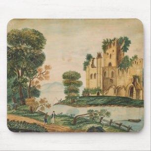 View of a Castle Mouse Pad