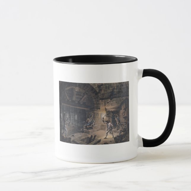 View of a cell in the Bastille Mug (Right)