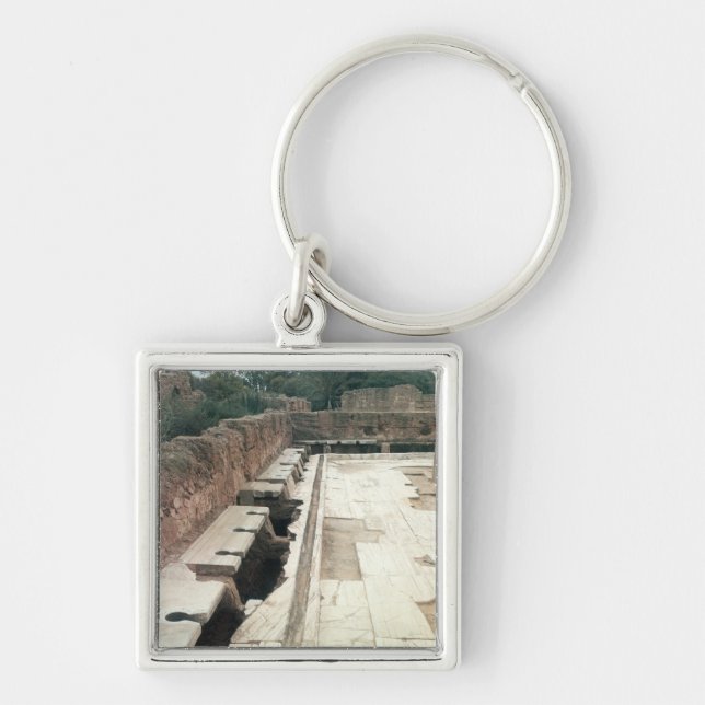 View of a communal lavatory key ring (Front)