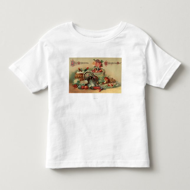 View of a Feast Toddler T-Shirt (Front)