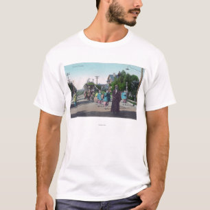 View of a Floral ParadeHollister, CA T-Shirt