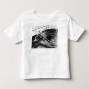 View of a Giant Sea Turtle in Captivity Toddler T-Shirt