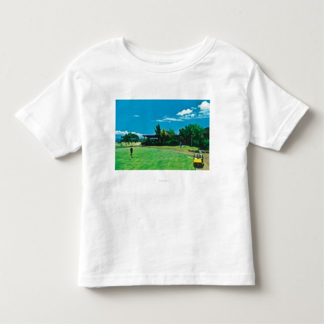 View of a Green at the Royal Kaanapali Golf Toddler T-Shirt (Front)
