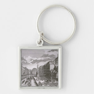 View of a procession in the Graben Key Ring
