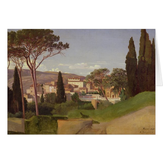 View of a Roman Villa, 1844 (Front Horizontal)