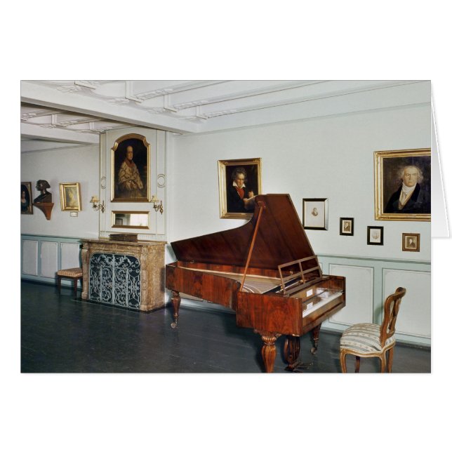View of a room with a grand piano (Front Horizontal)