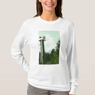 View of a Sequoia Wind MillEureka, CA T-Shirt