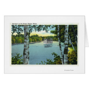 View of a Steamer on the Songo River