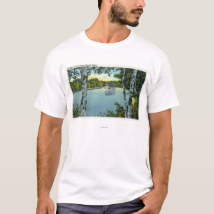 View of a Steamer on the Songo River T-Shirt
