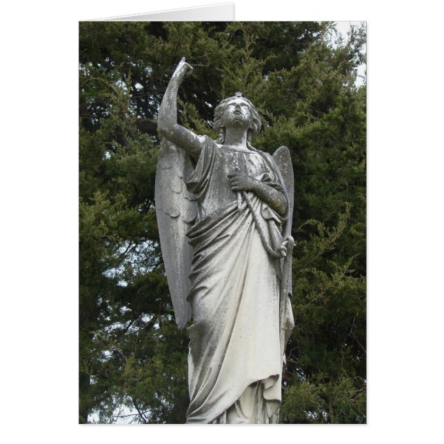 View of a Stone Angel (Front)