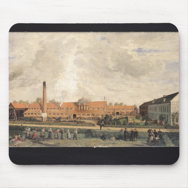 View of a Sugar Factory Mouse Pad (Front)