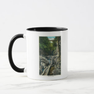 View of a Suspension Bridge Mug