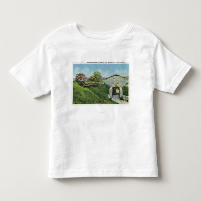 View of Adjutant Quarters in Old French Castle Toddler T-Shirt (Front)