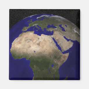 View of Africa, Europe, the Middle East, and In Magnet