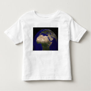 View of Africa, Europe, the Middle East, and In Toddler T-Shirt