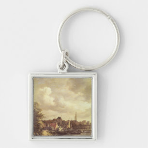 View of Amsterdam Key Ring