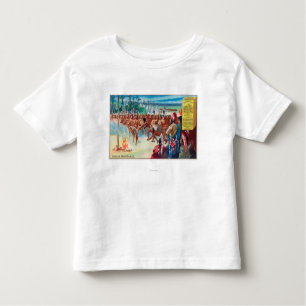 View of an Indian Dance, Maizena Product Ad Toddler T-Shirt