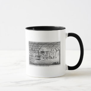 View of an Italian kitchen at Lerici Mug