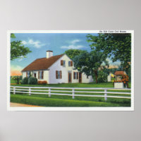 View of an Old Cape Cod Home