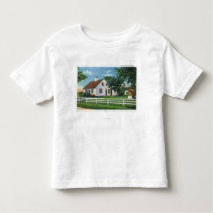 View of an Old Cape Cod Home Toddler T-Shirt