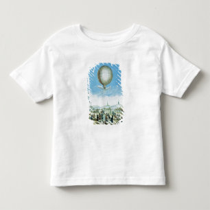 View of Annonay in Vivarais and the first flight o Toddler T-Shirt