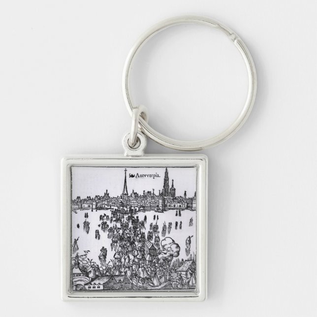 View of Antwerp Key Ring (Front)