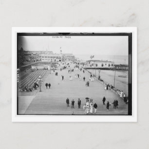 View of Asbury Park NJ c1910 Vintage Postcard