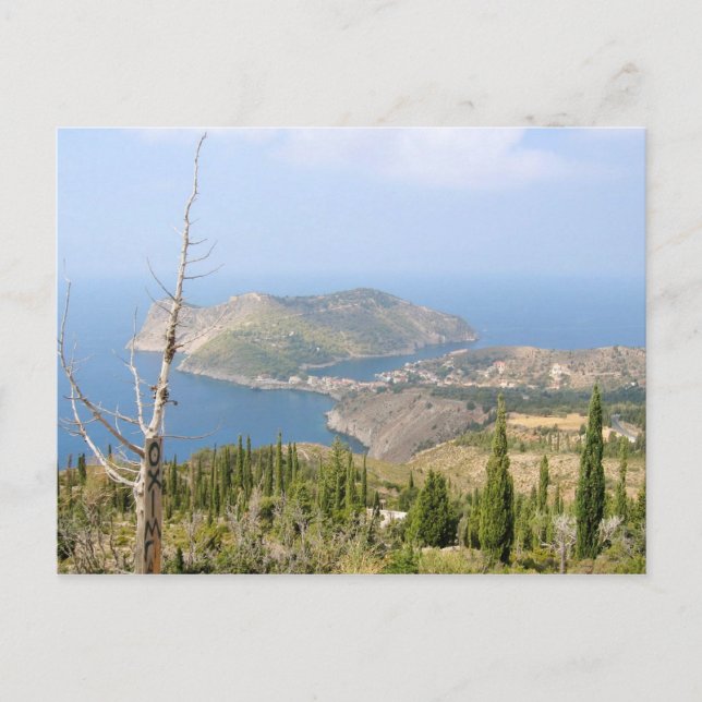 View of Assos (Kefalonia) Postcard (Front)