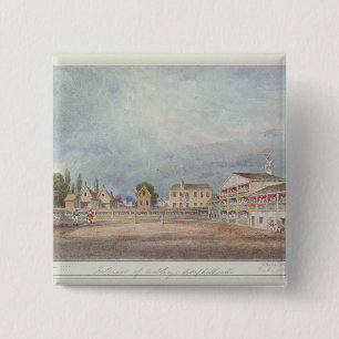 View of Astley's Amphitheatre, 1777 15 Cm Square Badge