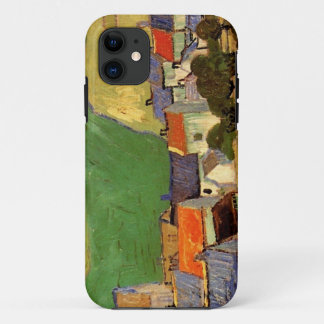 View of Auvers Vincent van Gogh. iPhone 11 Case
