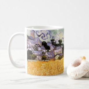 View of Auvers with Church by Vincent van Gogh Coffee Mug