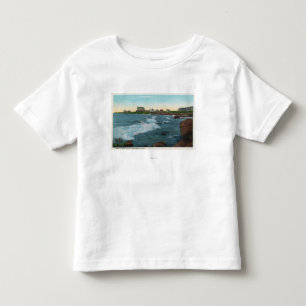 View of Bass Rocks Surf Toddler T-Shirt