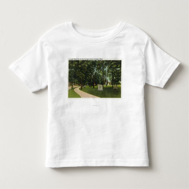 View of Battle Ground, now Lexington Green Toddler T-Shirt (Front)