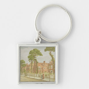 View of Bedford Park, 1882 (colour litho) Key Ring