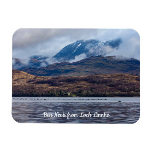View of Ben Nevis, from Loch Linnhe, Scotland Post Magnet